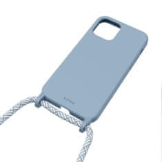 Artwizz ArtWizz HangOn silikonový kryt se šňůrkou pro iPhone 12 Mini, modrý