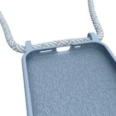 Artwizz ArtWizz HangOn silikonový kryt se šňůrkou pro iPhone 12 Mini, modrý