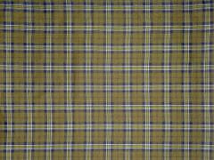 Mirtex Látka FLANEL 165 (A4 kostky velké žluto-černo-šedé) -150cm, 1 běžný metr