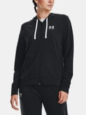 Under Armour Mikina Rival Terry FZ Hoodie-BLK XL