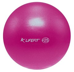 LIFEFIT Míč OVERBALL LIFEFIT 25cm, bordó