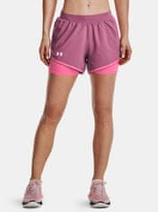 Under Armour Kraťasy UA Fly By 2.0 2N1 Short-PNK XS