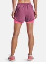 Under Armour Kraťasy UA Fly By 2.0 2N1 Short-PNK XS