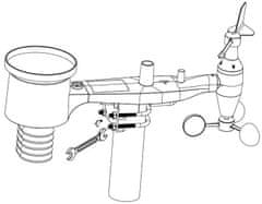 Senzor Ecowitt WS69 - 7 v 1 k meteostanicím a wifi bráně