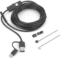 HADEX Endoskop - Inspekční kamera Y102, 5,5mm, Micro USB, USB, kabel 5m
