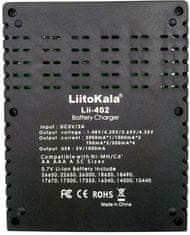 Nabíječka LiitoKala Lii-402, 1-4x pro Li-Ion, Li-pol, Ni-MH, Ni-Cd