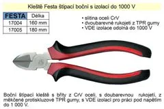 HADEX Kleště štípací boční FESTA 160mm, s izolací 1000V