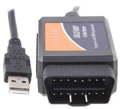 HADEX Autodiagnostika ELM327, OBD II, USB