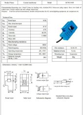 HADEX Proudová sonda SCT-013-005 5A~/1V~