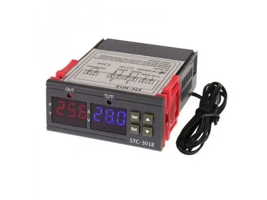 HADEX Digitální termostat STC-3018 rozsah -55°C~120°C, 230V AC