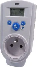 HADEX Zásuvkový termostat TH-928T digitální