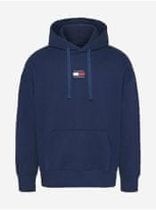 Tommy Jeans Tmavě modrá pánská mikina s kapucí Tommy Jeans M