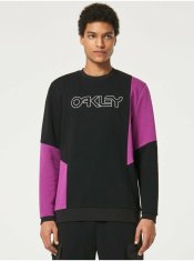 Oakley Fialovo-černá pánská mikina Oakley S