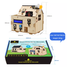 Keyestudio Keyestudio KS4028 Arduino Smart Home kit pro Micro Bit (bez microbit desky)