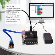 Keyestudio Keyestudio KS4020 Arduino startovací sada EASY PLUG Super pro BBC Microbot (bez hlavní desky)