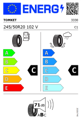 TOMKET SUV 245/50 R20 V102