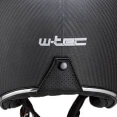 W-TEC Moto přilba Vacabro SWBH Barva Matt Carbon Pure, Velikost XS (53-54)