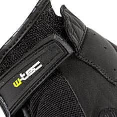 W-TEC Moto rukavice Rushin Barva Black-Fluo Yellow, Velikost XXL