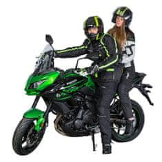 W-TEC Pánské moto kalhoty Rusnac Barva černo-zelená, Velikost 4XL