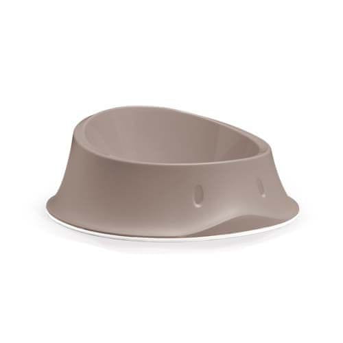 Stefanplast Chic bowl light dove grey 0,35l miska protiskluzová