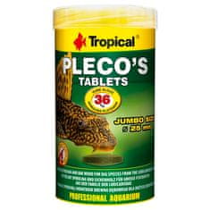 TROPICAL Pleco's Tablets 250ml/135g 48ks tabletové krmivo pro řasožravé ryby