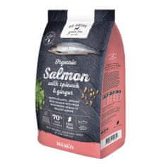 GO NATIVE Salmon with Spinach and Ginger 4kg ultraprémiové krmivo pro psy s lososem, špenátem a zázvorem