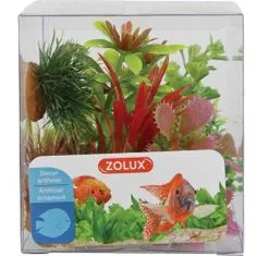 Zolux Set umělých rostlin BOX 6ks - typ 1