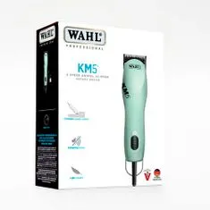 Wahl KM 5 100-240V dvě rychlosti, 4,2 m kabel, DC Motor, 360g, 1,8mm čepel