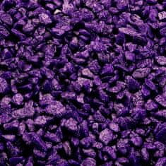 EBI AQUA DELLA Glamour Stone 6/9mm 2kg URBAN-PURPLE -Barevný třpytivý štěrk do akvária