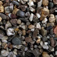 EBI AQUA DELLA AQUARIUM GRAVEL dark coarse 3-6 mm 2kg štěrk do akvária