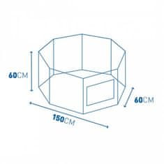 Duvo+ Ohrádka pro štěňata se síťkou 60x60cm