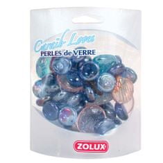 Zolux CARAIB LOVES 450g dekorace do akvária barevné skleněné kamínky