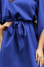 Numoco Dámské šaty 287-16 SOFIA - NUMOCO královská modrá L/XL