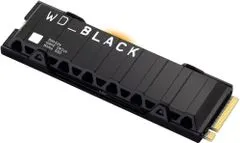 Western Digital WD SSD Black SN850X, M.2 - 1TB + chladič (WDS100T2XHE)