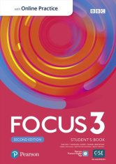 Sue Kay: Focus 3 Student´s Book with Active Book with Standard MyEnglishLab, 2nd