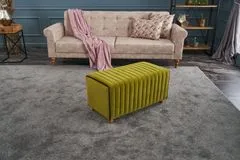 Atelier Del Sofa Taburet Mabel Puf - Green, Zelená