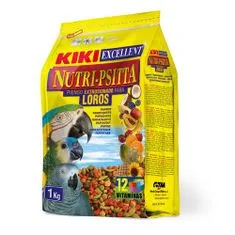 Kiki NUTRI-PSITTA 1kg krmivo pro velké papoušky