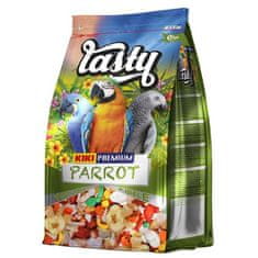 Kiki TASTY Parrots 1kg luxusní krmivo pro velké papoušky