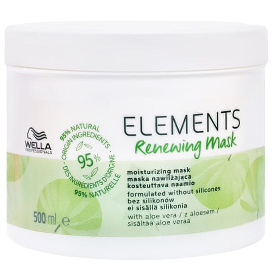 Wella Elements Renewing Hair Mask - regenerační maska na vlasy 500ml