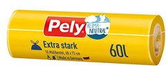 Pely Pely, extra silné pytle na odpadky 60l, 10 kusů