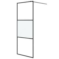 Greatstore Sprchová zástěna walk-in 80 x 195 cm napůl mléčné ESG sklo