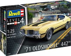 Revell  Plastic ModelKit auto 07695 - 71 Oldsmobile 442 Coupé (1:25)