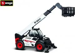 BBurago  1:50 Bobcat T40.180SLP Telehandler w/Man Platform