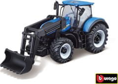 BBurago  Farm Traktor New Holland s přední lžící 1:43