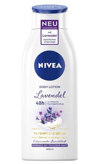 Nivea Nivea, Lavendel, Tělové mléko, 400 ml