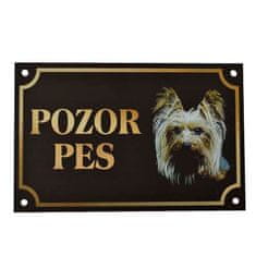 COBBYS PET POZOR PES Yorkshire 17x11cm