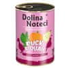 DOLINA NOTECI SUPERFOOD 400g kachna a křepelka pro psy 80% masa