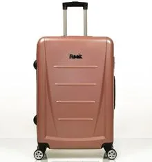 Rock Cestovní kufr ROCK TR-0229/3-M ABS - růžová