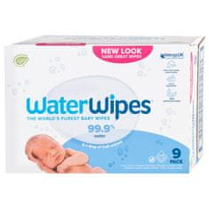 WaterWipes 9x Vlhčené ubrousky bez obsahu plastů 60 ks ( 540 ks )