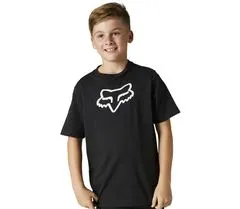 Fox Dětské tričko Youth Legacy Ss Tee Black vel. YS